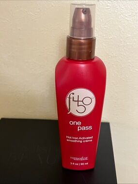 Thermafuse F450 one pass hot iron activated soothing cream for hair